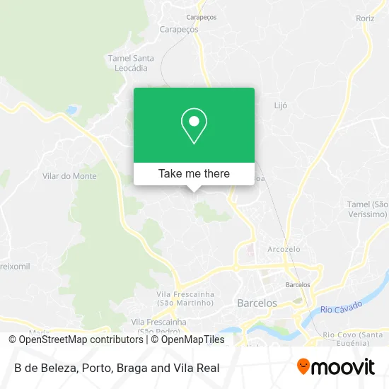 B de Beleza map