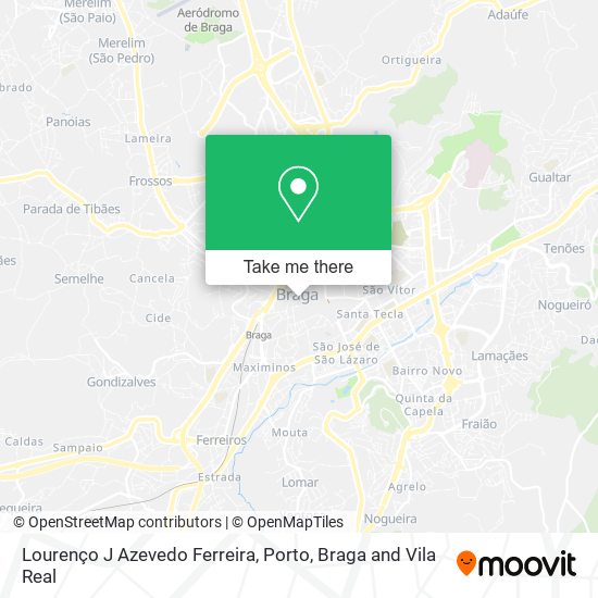 Lourenço J Azevedo Ferreira map