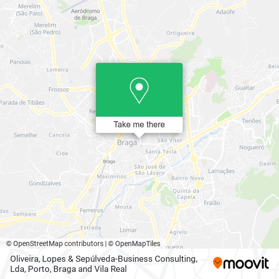 Oliveira, Lopes & Sepúlveda-Business Consulting, Lda mapa