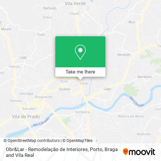 Obr&Lar - Remodelação de Interiores mapa