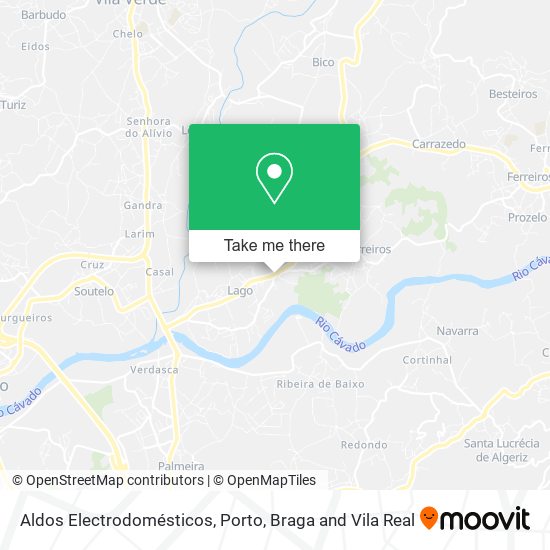Aldos Electrodomésticos mapa