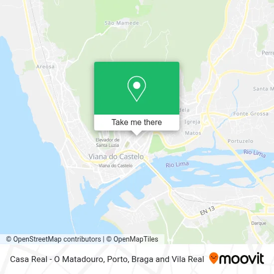 Casa Real - O Matadouro map