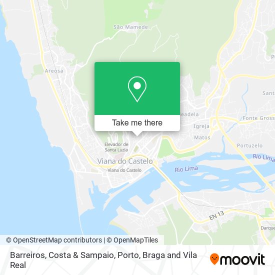 Barreiros, Costa & Sampaio mapa