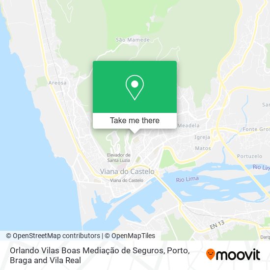Orlando Vilas Boas Mediação de Seguros map