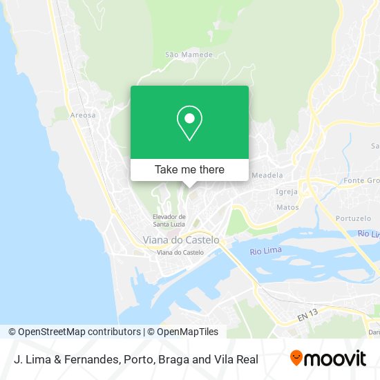 J. Lima & Fernandes mapa