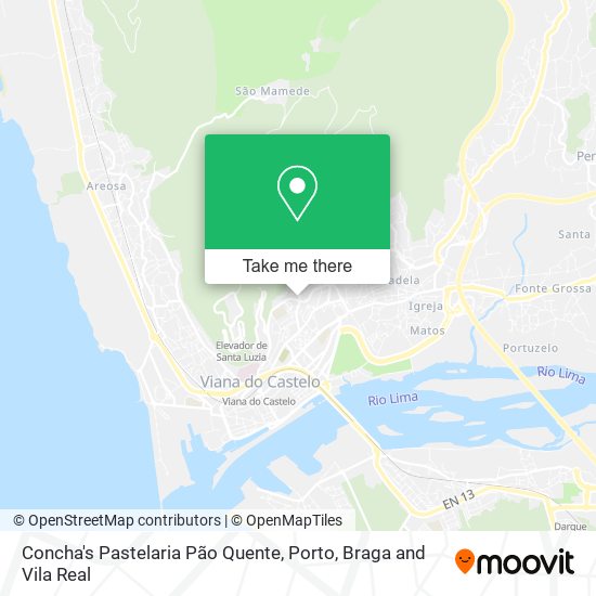 Concha's Pastelaria Pão Quente map
