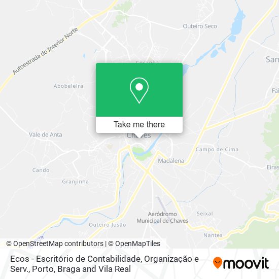 Ecos - Escritório de Contabilidade, Organização e Serv. map