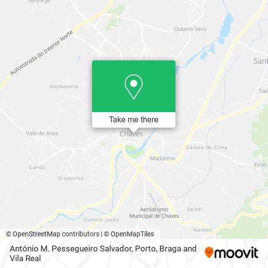 António M. Pessegueiro Salvador map