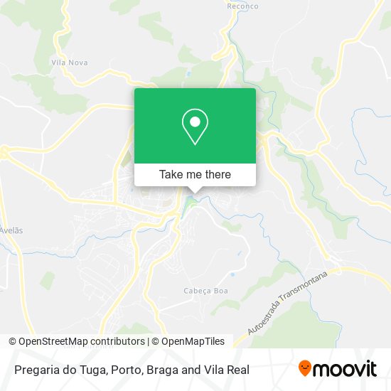 Pregaria do Tuga map