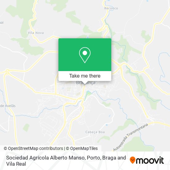 Sociedad Agrícola Alberto Manso mapa