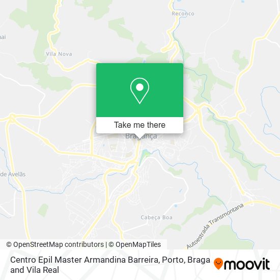 Centro Epil Master Armandina Barreira map
