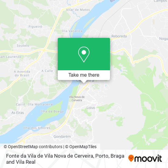 Fonte da Vila de Vila Nova de Cerveira map