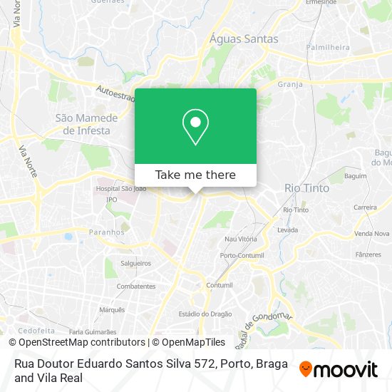 Rua Doutor Eduardo Santos Silva 572 map
