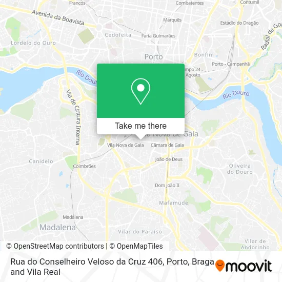 Rua do Conselheiro Veloso da Cruz 406 map
