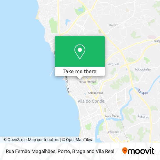 Rua Fernão Magalhães map