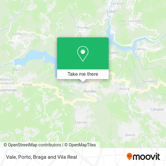 Vale map