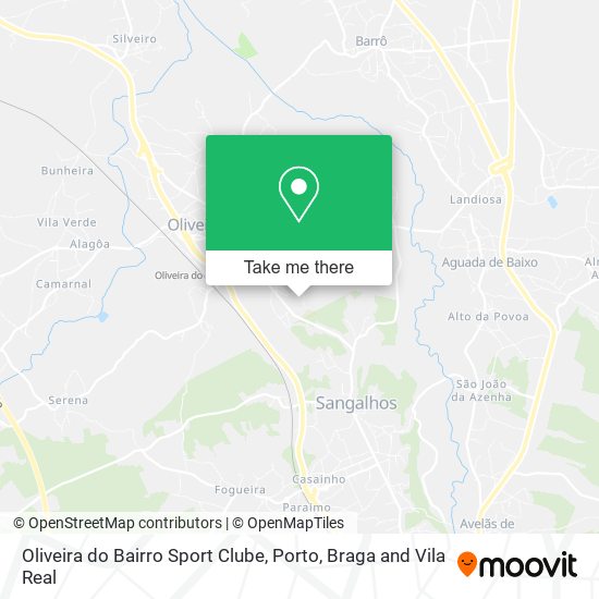 Oliveira do Bairro Sport Clube map