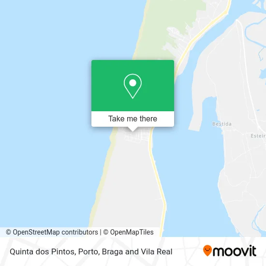 Quinta dos Pintos map