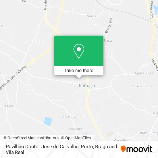 Pavilhão Doutor José de Carvalho map
