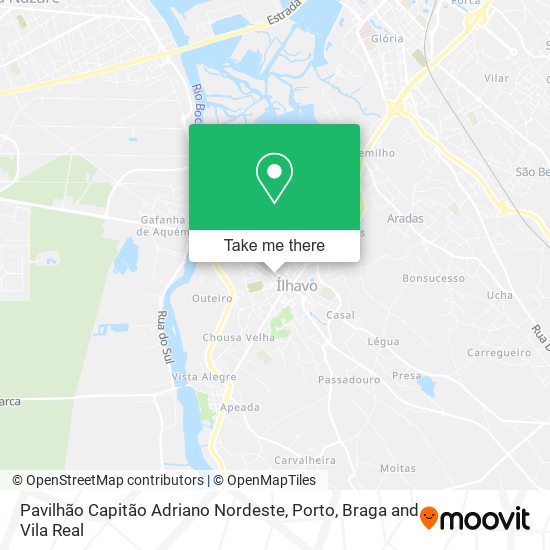 Pavilhão Capitão Adriano Nordeste map