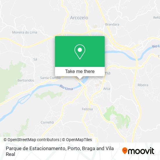 Parque de Estacionamento map