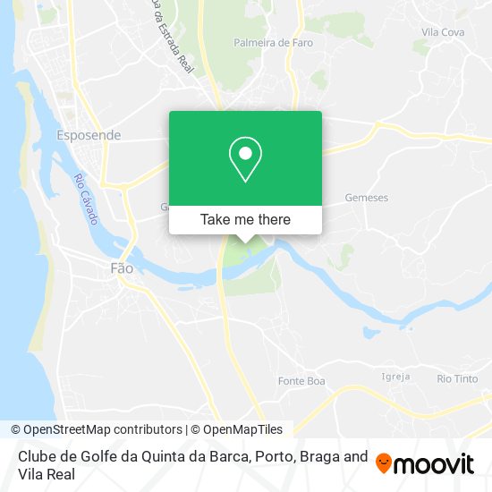 Clube de Golfe da Quinta da Barca map