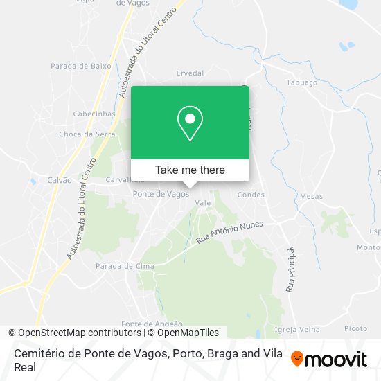 Cemitério de Ponte de Vagos map