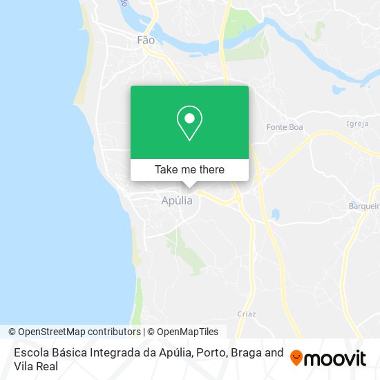 Escola Básica Integrada da Apúlia map