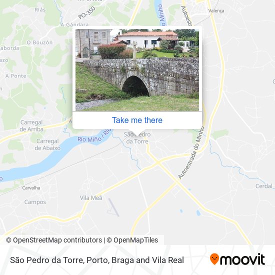 São Pedro da Torre map