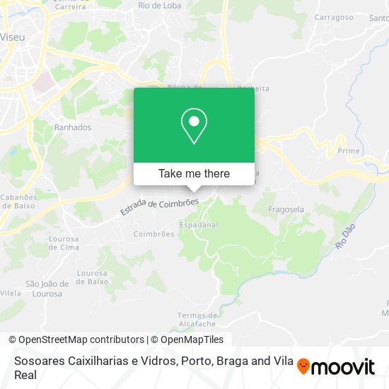 Sosoares Caixilharias e Vidros map