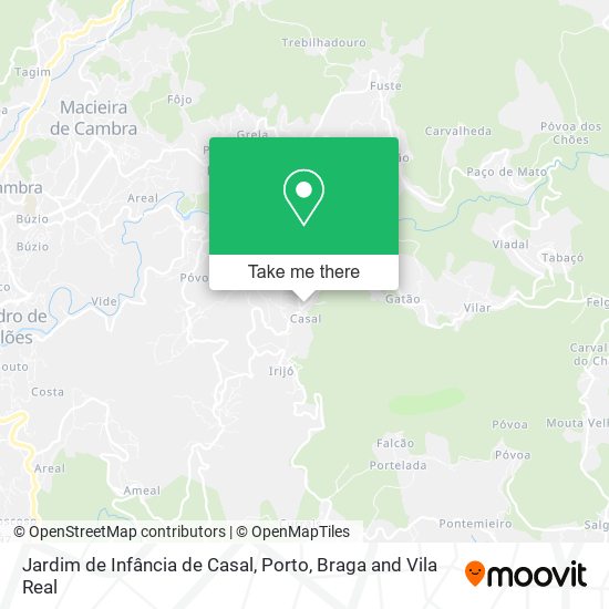 Jardim de Infância de Casal map