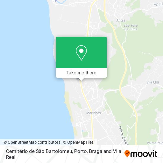 Cemitério de São Bartolomeu map