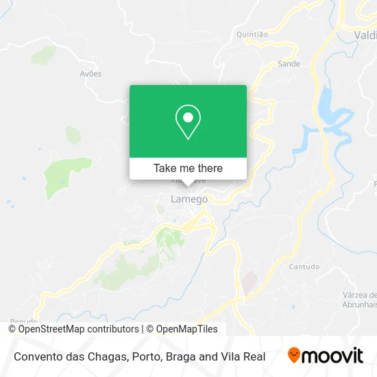 Convento das Chagas map