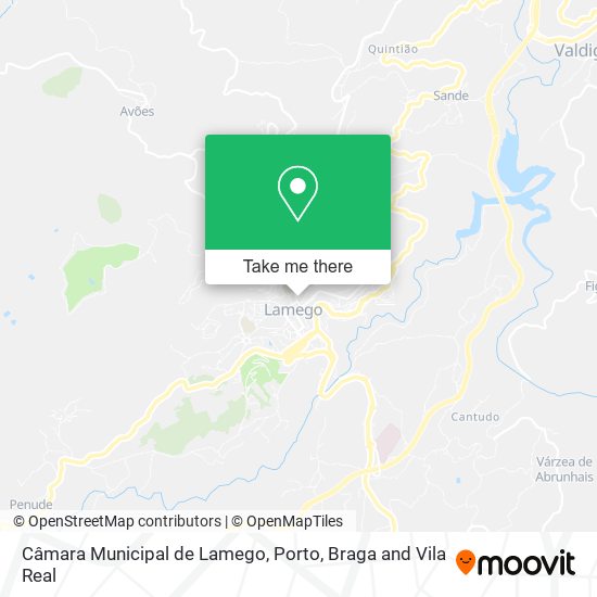 Câmara Municipal de Lamego map