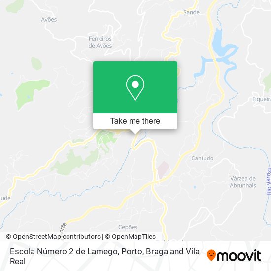 Escola Número 2 de Lamego map