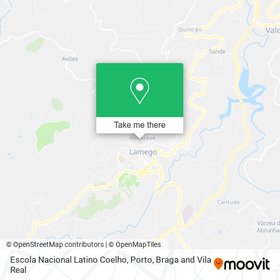 Escola Nacional Latino Coelho map