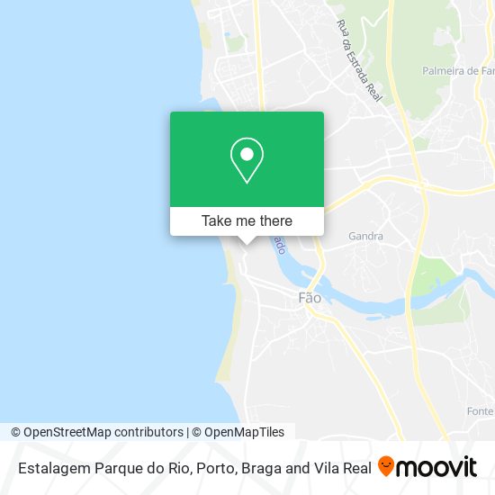 Estalagem Parque do Rio map