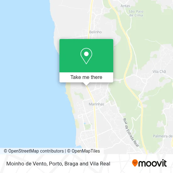 Moinho de Vento map
