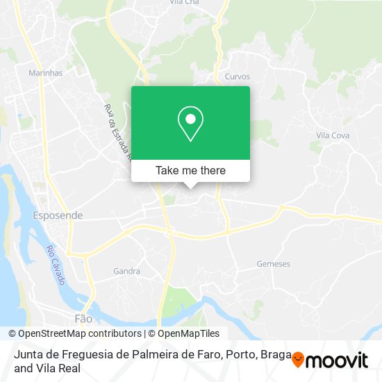 Junta de Freguesia de Palmeira de Faro map