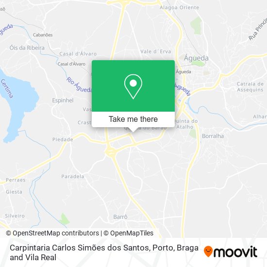 Carpintaria Carlos Simões dos Santos mapa