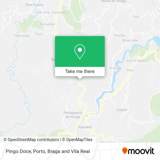 Pingo Doce map