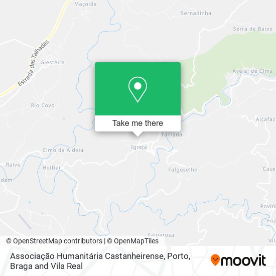 Associação Humanitária Castanheirense map
