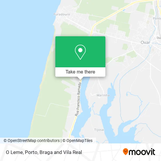 O Leme map