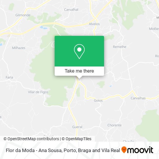 Flor da Moda - Ana Sousa mapa