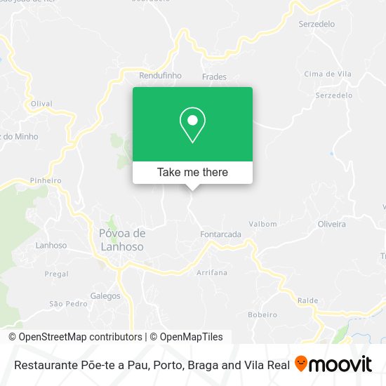 Restaurante Põe-te a Pau map