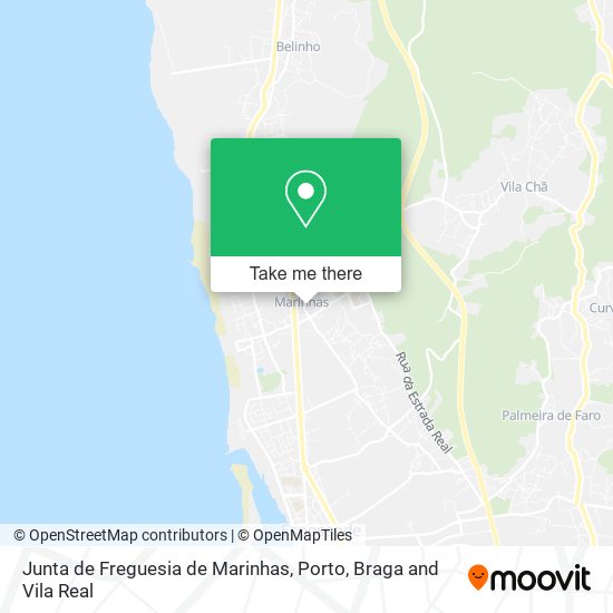 Junta de Freguesia de Marinhas map