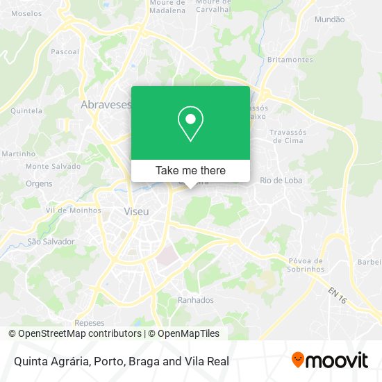 Quinta Agrária mapa