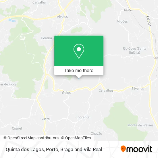 Quinta dos Lagos map