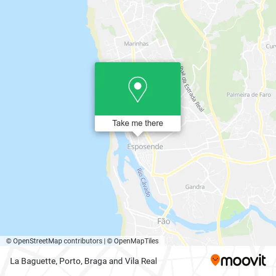 La Baguette map
