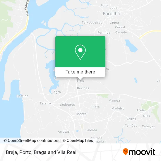 Breja map